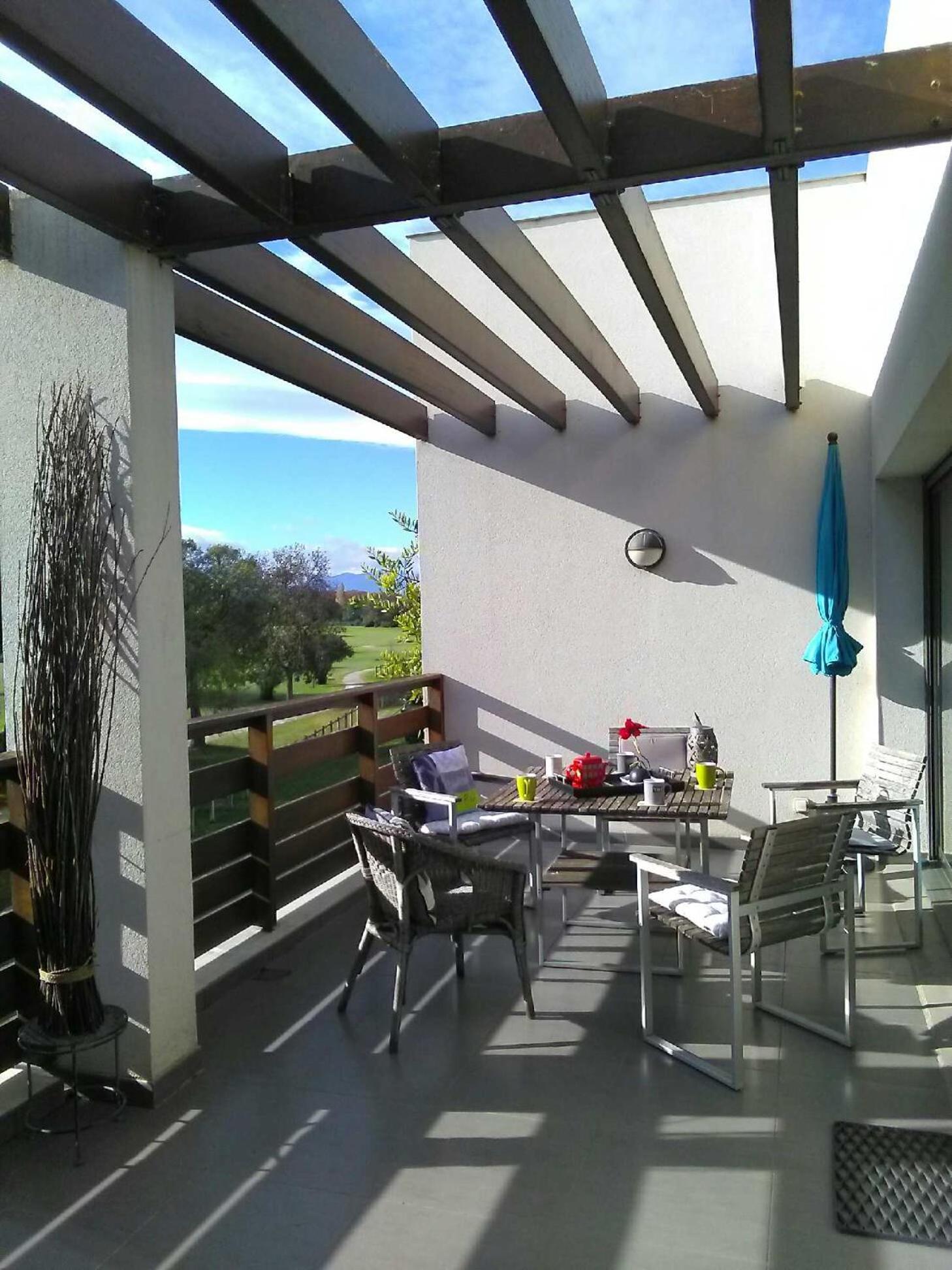 Vert Paradis - Vue Apaisante Sur Golf, Pins Parasols, 2E Etage - 80 M2 Dont Terrasse Avec Pergola, 2 Chambres, 3Et Iles, 3 Clim, Wifi - Piscine, Parking Et Park A Velos, Ascenseur - En Option Linge, Menage - Pistes Cyclables, Mer A Proximite Saint-Cyprien  Exteriér fotografie
